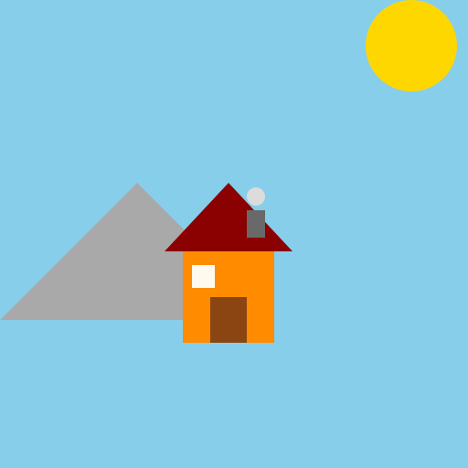House on a Mountain - AI Prompt #39623 - DrawGPT