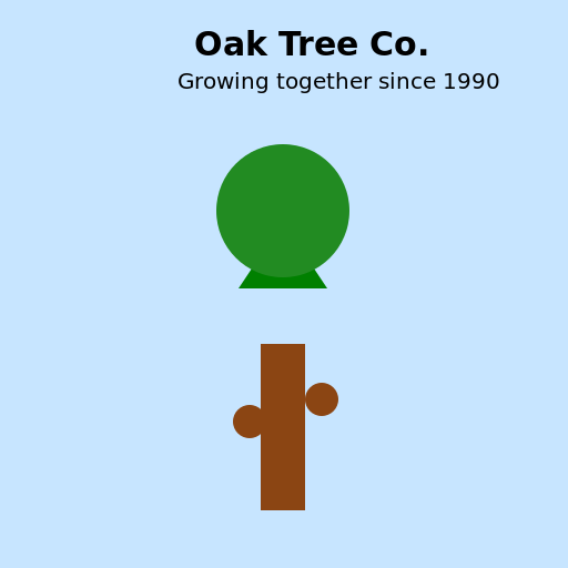 Oak Tree Logo - AI Prompt #39658 - DrawGPT