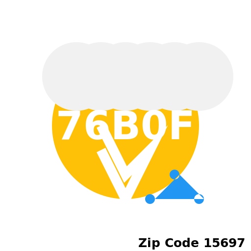 Weather App for Zip Code 15697 Logo - AI Prompt #39680 - DrawGPT