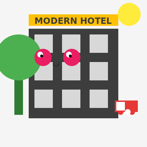 Modern Hotel - AI Prompt #39858 - DrawGPT