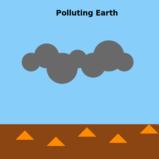 Polluting Earth - AI Prompt #40479 - DrawGPT