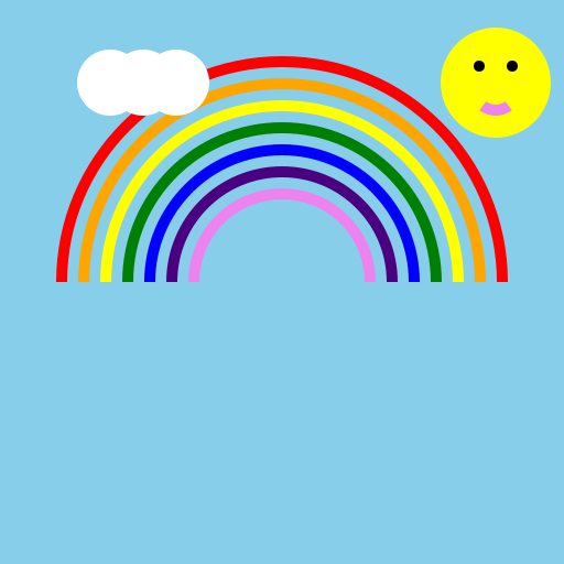 A pretty Rainbow - AI Prompt #40545 - DrawGPT