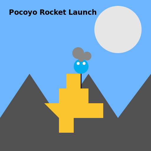 Pocoyo Rocket Launch - AI Prompt #40668 - DrawGPT