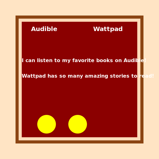 Audible and Wattpad Bookstore with Excited Fans - AI Prompt #40718 - DrawGPT