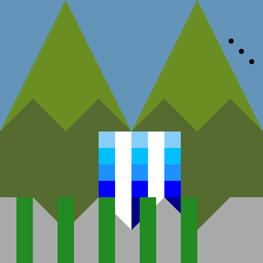 Scottish Landscape with a Waterfall - AI Prompt #40763 - DrawGPT