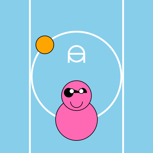 Cartoon Monster with Glasses Playing Basketball - AI Prompt #40948 - DrawGPT