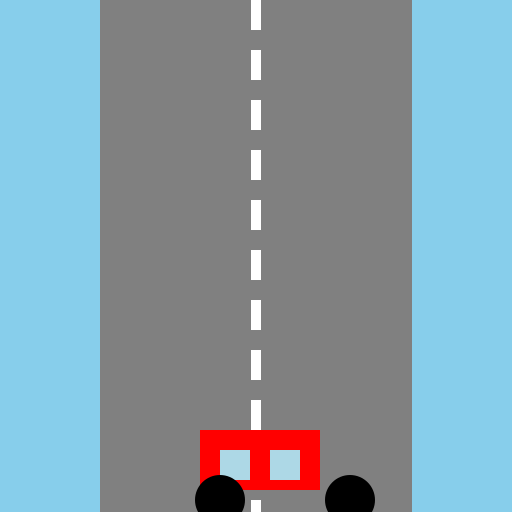 Speeding Red Car - AI Prompt #41132 - DrawGPT