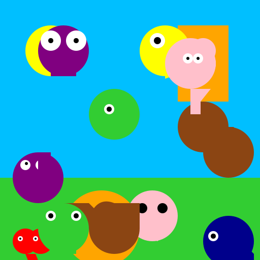 Fun Animals for Kids Coloring Book - AI Prompt #41577 - DrawGPT