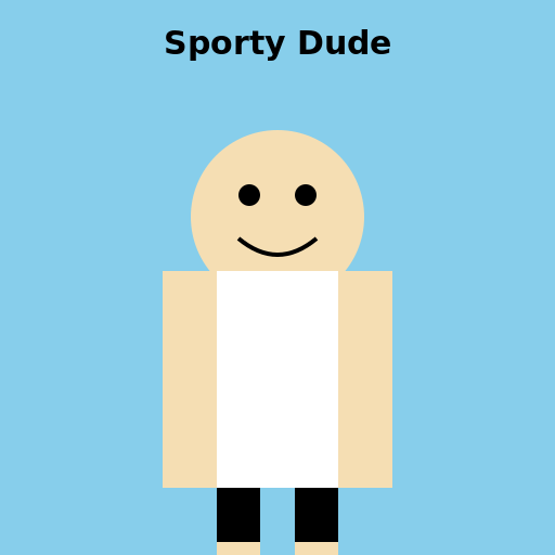 The Sporty Man - AI Prompt #41647 - DrawGPT
