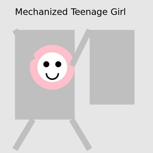 Mechanized Teenage Girl - AI Prompt #41770 - DrawGPT