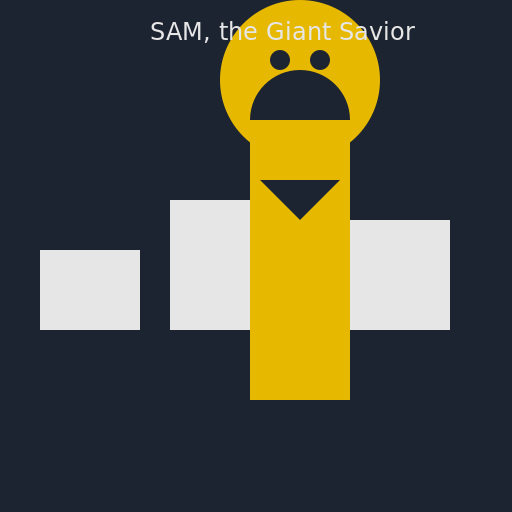 SAM, the Giant Savior - AI Prompt #41947 - DrawGPT