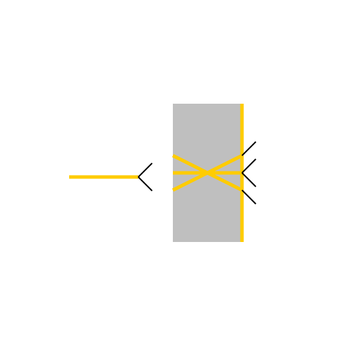 Light Wave Approaching Frosted Glass Surface - AI Prompt #42085 - DrawGPT