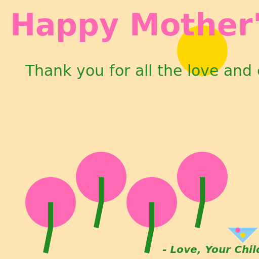 Happy Mother's Day! - AI Prompt #42165 - DrawGPT