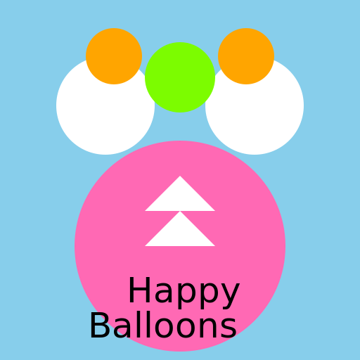 Happy Clouds with Balloons - AI Prompt #42250 - DrawGPT