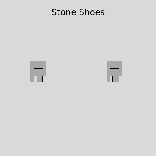 Stone Shoes - AI Prompt #42385 - DrawGPT