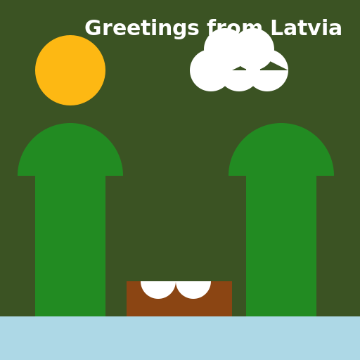 Greetings from Latvia - AI Prompt #42836 - DrawGPT