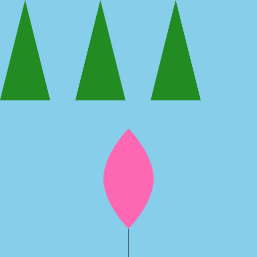 Balloon in the Forest - AI Prompt #42933 - DrawGPT