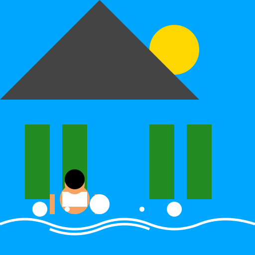 Boy Swimming in a Lake - AI Prompt #42934 - DrawGPT