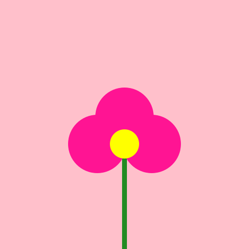 Flower on Pink Background - AI Prompt #43033 - DrawGPT