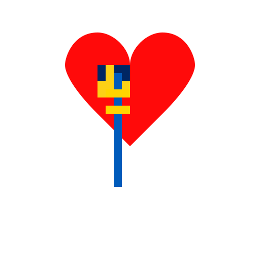 Romanian flag and Ukrainian flag in the heart - AI Prompt #43080 - DrawGPT