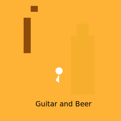 Guitar and Beer - AI Prompt #43433 - DrawGPT