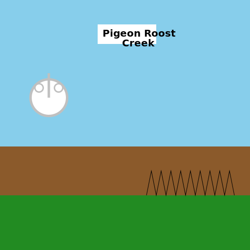 Pigeon Roost Creek (Indiana) - AI Prompt #43577 - DrawGPT