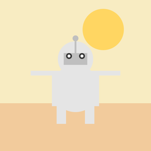 Robot in the Desert - AI Prompt #43618 - DrawGPT