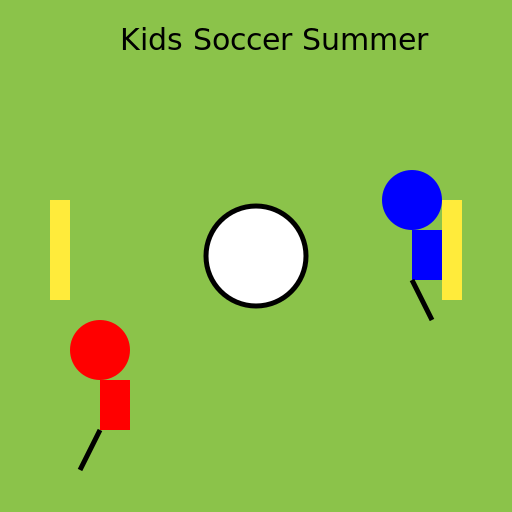Kids Soccer Summer - AI Prompt #43739 - DrawGPT