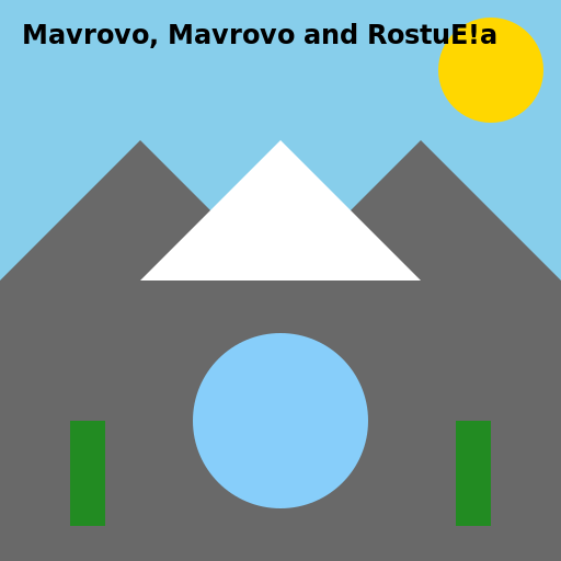 Mavrovo, Mavrovo and Rostuša - AI Prompt #43876 - DrawGPT