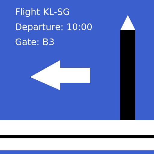 Flight Schedule - Kuala Lumpur to Singapore - AI Prompt #44089 - DrawGPT