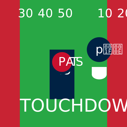 Donald Trump scoring a touchdown in a Patriots jersey - AI Prompt #44133 - DrawGPT