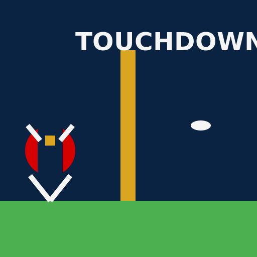 Donald Trump Scoring a Touchdown in a Patriots Jersey - AI Prompt #44135 - DrawGPT