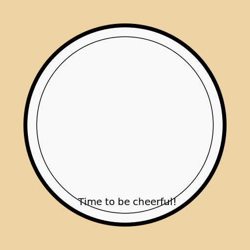 A Cheerful Clock - AI Prompt #4429 - DrawGPT
