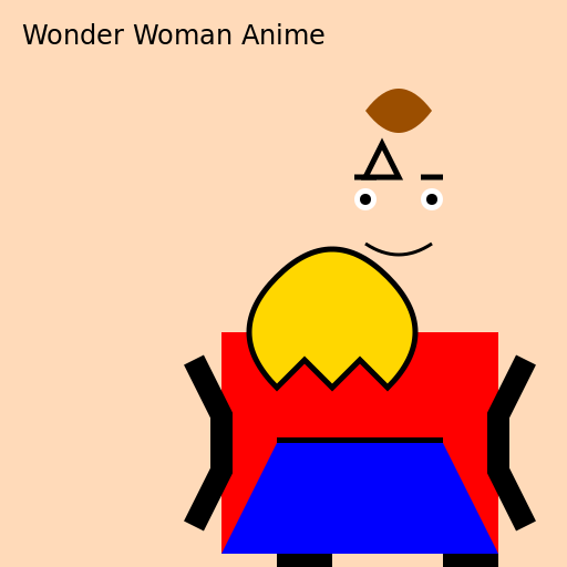 Wonder Woman Anime by OpenAI - AI Prompt #44291 - DrawGPT