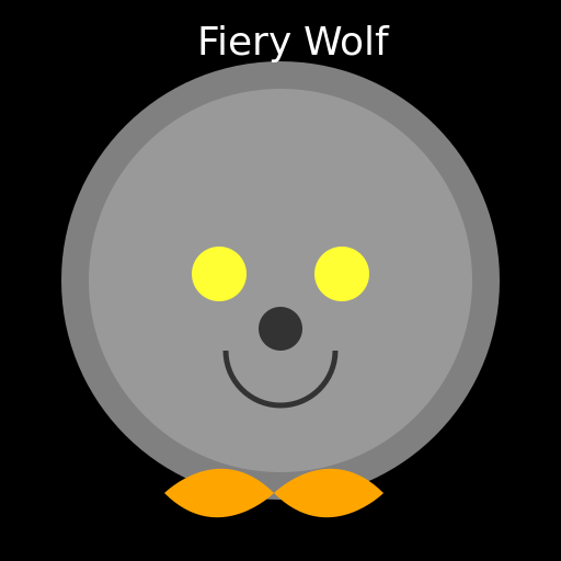 Fiery Wolf Tattoo - AI Prompt #44491 - DrawGPT