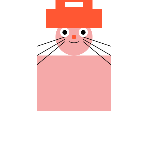 Cat with a Red Hat - AI Prompt #44563 - DrawGPT