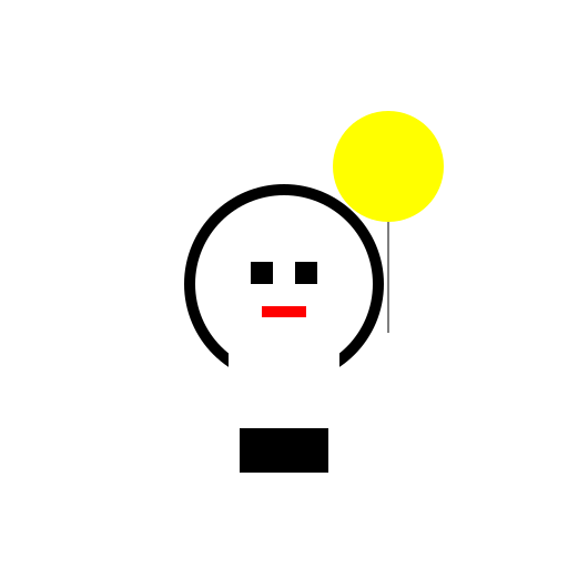 Cartoon astronaut floating in space holding an idea light bulb balloon - AI Prompt #44764 - DrawGPT