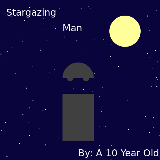 Stargazing Man - AI Prompt #44842 - DrawGPT
