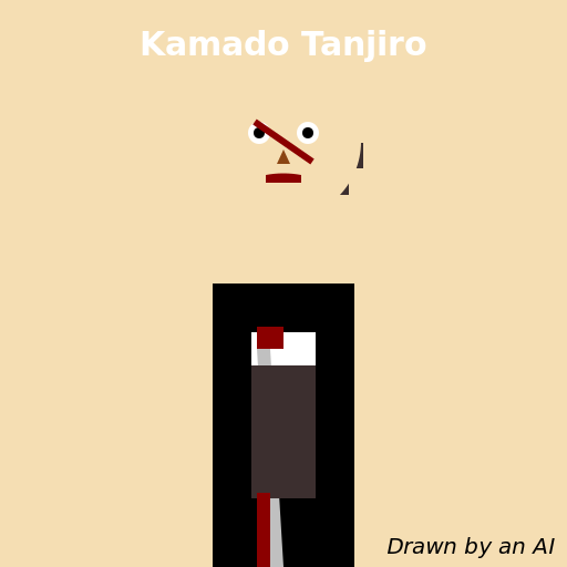 Realistic Kamado Tanjiro drawing - AI Prompt #44881 - DrawGPT