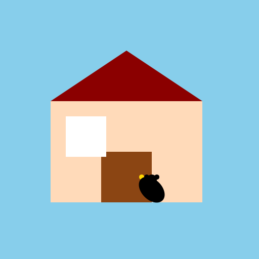 House with cat inside - AI Prompt #45062 - DrawGPT