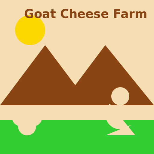 Goat Cheese Farm Logo - AI Prompt #45245 - DrawGPT