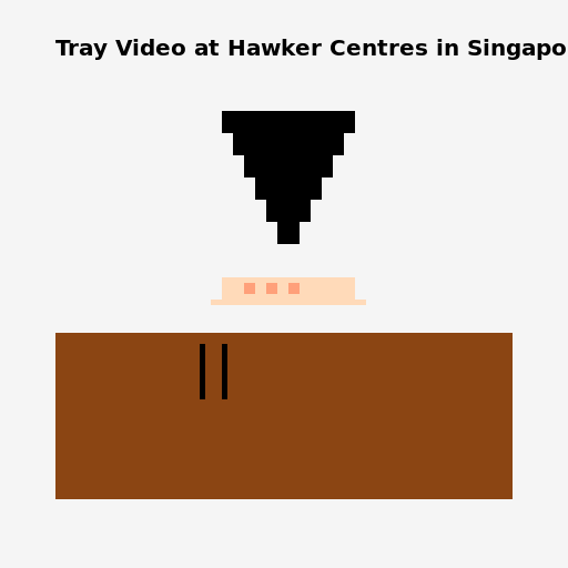 Tray Video at Hawker Centres in Singapore - AI Prompt #45341 - DrawGPT