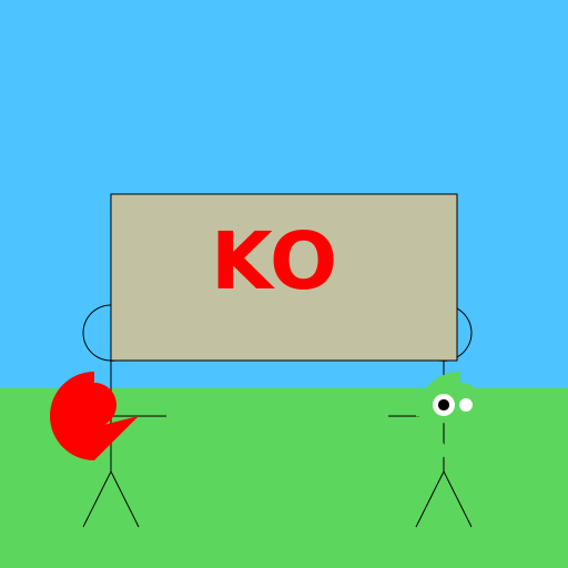 Stick Man Lento's Lewis Knockout of Rash Hakim - AI Prompt #45386 - DrawGPT