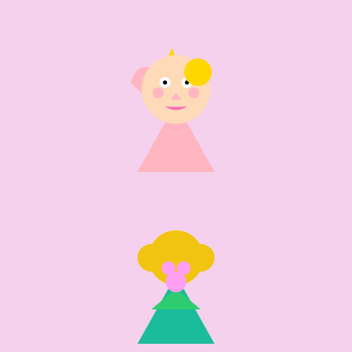 Princess Peach and Isabelle Mashup - AI Prompt #45634 - DrawGPT