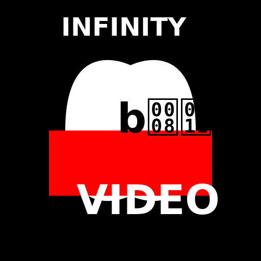 Infinity (∞) Video VHS logo 1971 - AI Prompt #46046 - DrawGPT