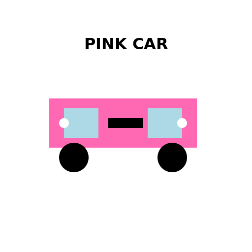 Pink Car - AI Prompt #46340 - DrawGPT