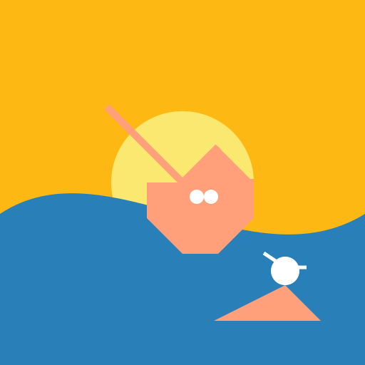Crab and Surfer at Sunset - AI Prompt #46731 - DrawGPT
