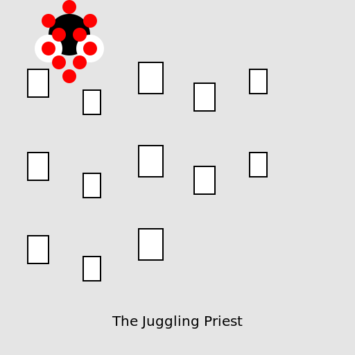 Priest Juggling 13 Small Churches - AI Prompt #46818 - DrawGPT