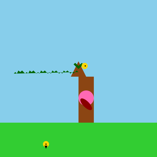 Bird and Bee in a Plum Tree Garden - AI Prompt #46986 - DrawGPT