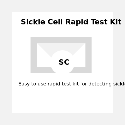 Sickle Cell Rapid Test Kit Pack Artwork - AI Prompt #47010 - DrawGPT